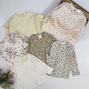 بلوز دخترانه پروانه ای